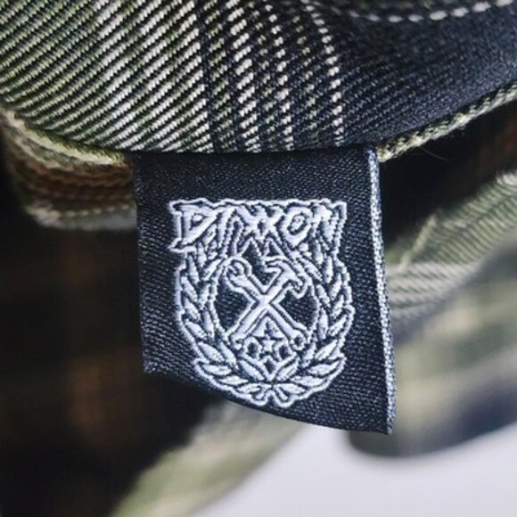 Dixxon Flannel Shirt Mens XL Green Black Plaid Action D-Tech Workwear Casual - Picture 7 of 11